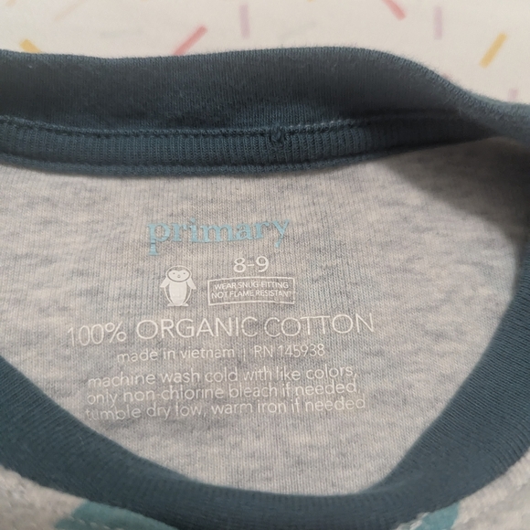 Primary Christmas Tree Pajamas - Picture 3 of 3